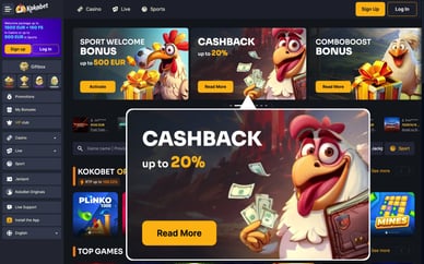 casino cashback offers