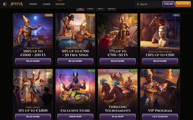 casino atefia bonus