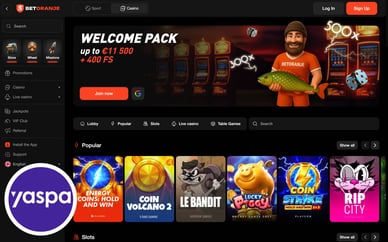 casino met Yaspa