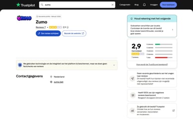 zumobet truspilot