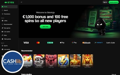 cashlib online casino