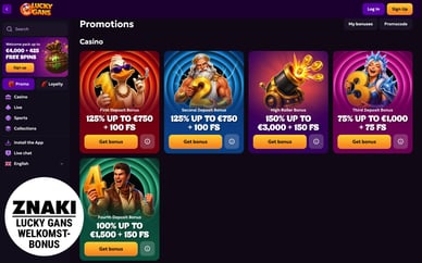 lucky gans bonus