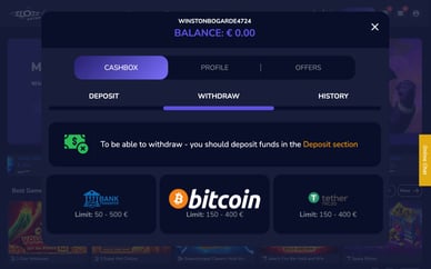 slotseater uitbetaling