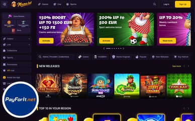 Top Payforit casino