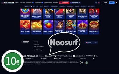 online casino neosurf 10 euro