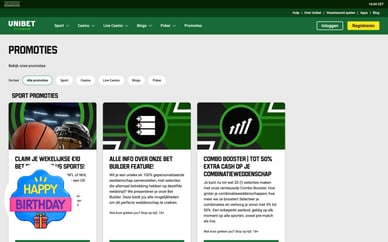 unibet verjaardagsbonus