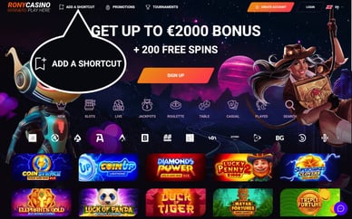 rony bet casino app