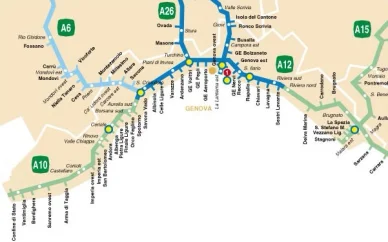Come arrivare in Liguria Collegamenti di trasporto verso la Liguria