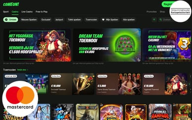 nederlandse casino met mastercard