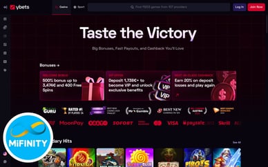 top mifinity casino