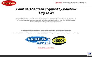 comcab taxis aberdeen