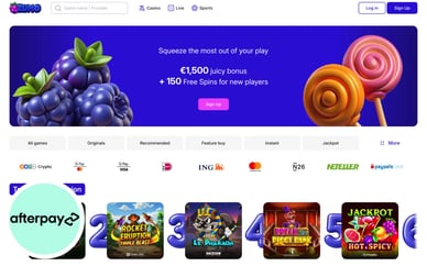afterpay online casino