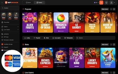 casino creditcard