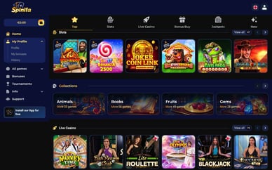 spinita casino online