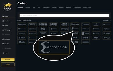 endorphina casino games