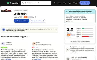 legionbet trustpilot