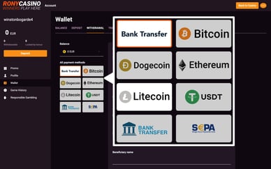 ronycasino uitbetaling
