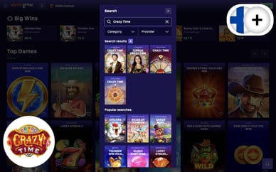 crazy time live casino game