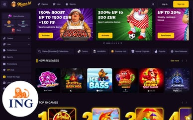 online casino met ing