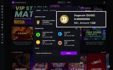 casino 1 euro storten