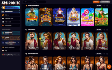 Variedade de entretenimento Variedade de entretenimento no Aphrodite