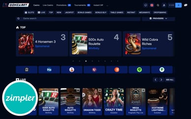 top zimpler casino