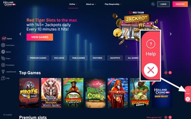 Holland casino online klantenservice
