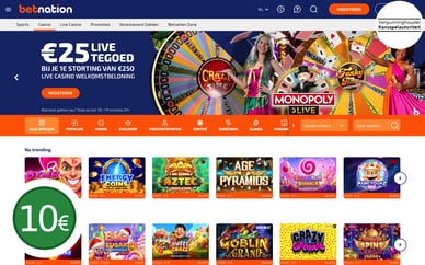 casino minimum deposit 10 euro