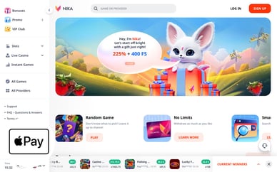 casino deposit apple pay