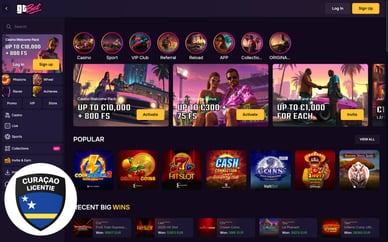 online casino curacao licentie
