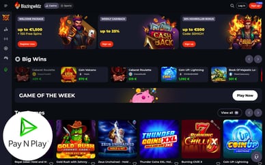 pay n play live casino