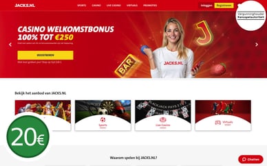 20 euro deposit casino nederland