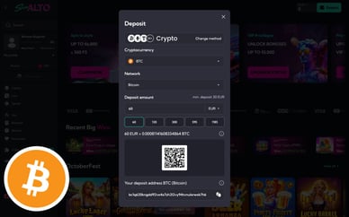 new btc casino