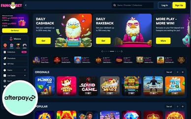 afterpay casino site
