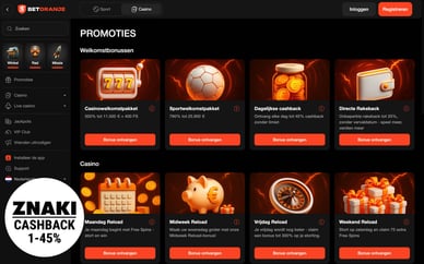 casino cashback offers