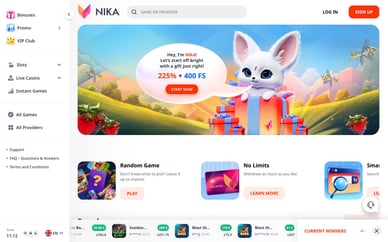 Nikacasino review