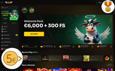 top casino storten vanaf 5 euro