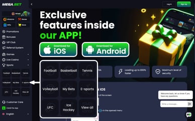 bookmaker met mobiele app