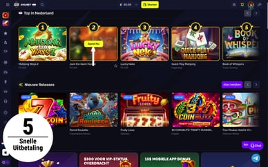 online casino met snelle uitbetaling