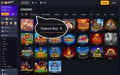 casino bonus buys