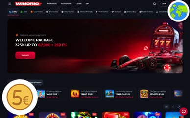 5 euro deposit casino buitenland