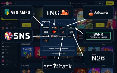 casino die bankoverschrijving accepteert