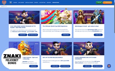 casino felice bet bonus
