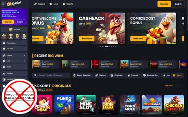 casino zonder kansspelcommissie