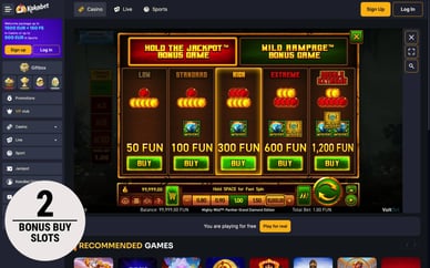 demo slots bonus buy