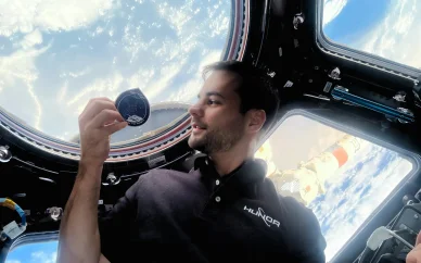 Kapu Tibor az űrben