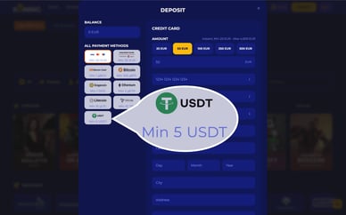 tether casino