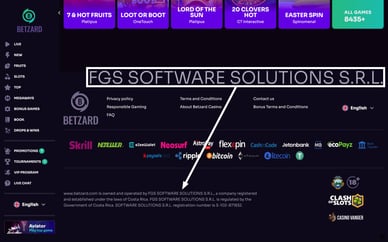 fgs software casino