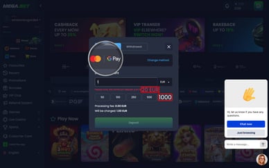 casino met google pay