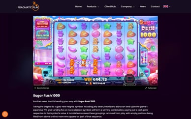 pragmatic play sugar rush 1000